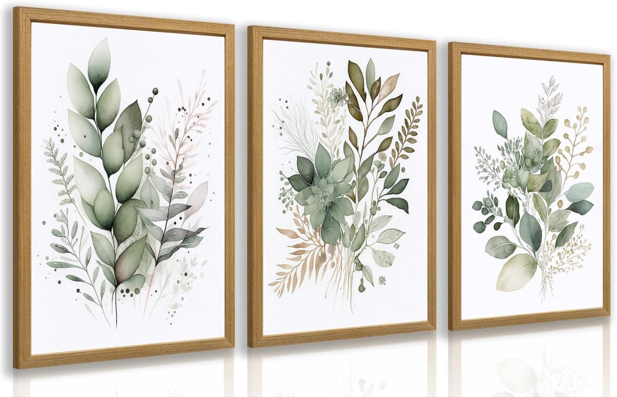 Sage Green Botanical Wall Art