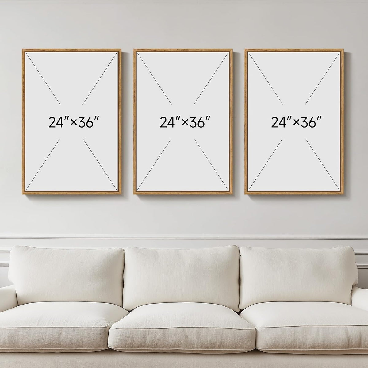 Large Framed Botanical Wall Art