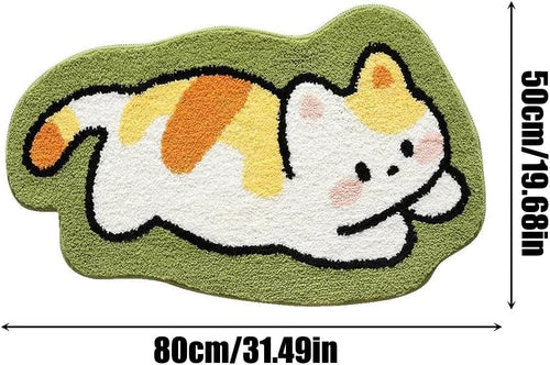 Bathroom Rug Cute Animal Pattern