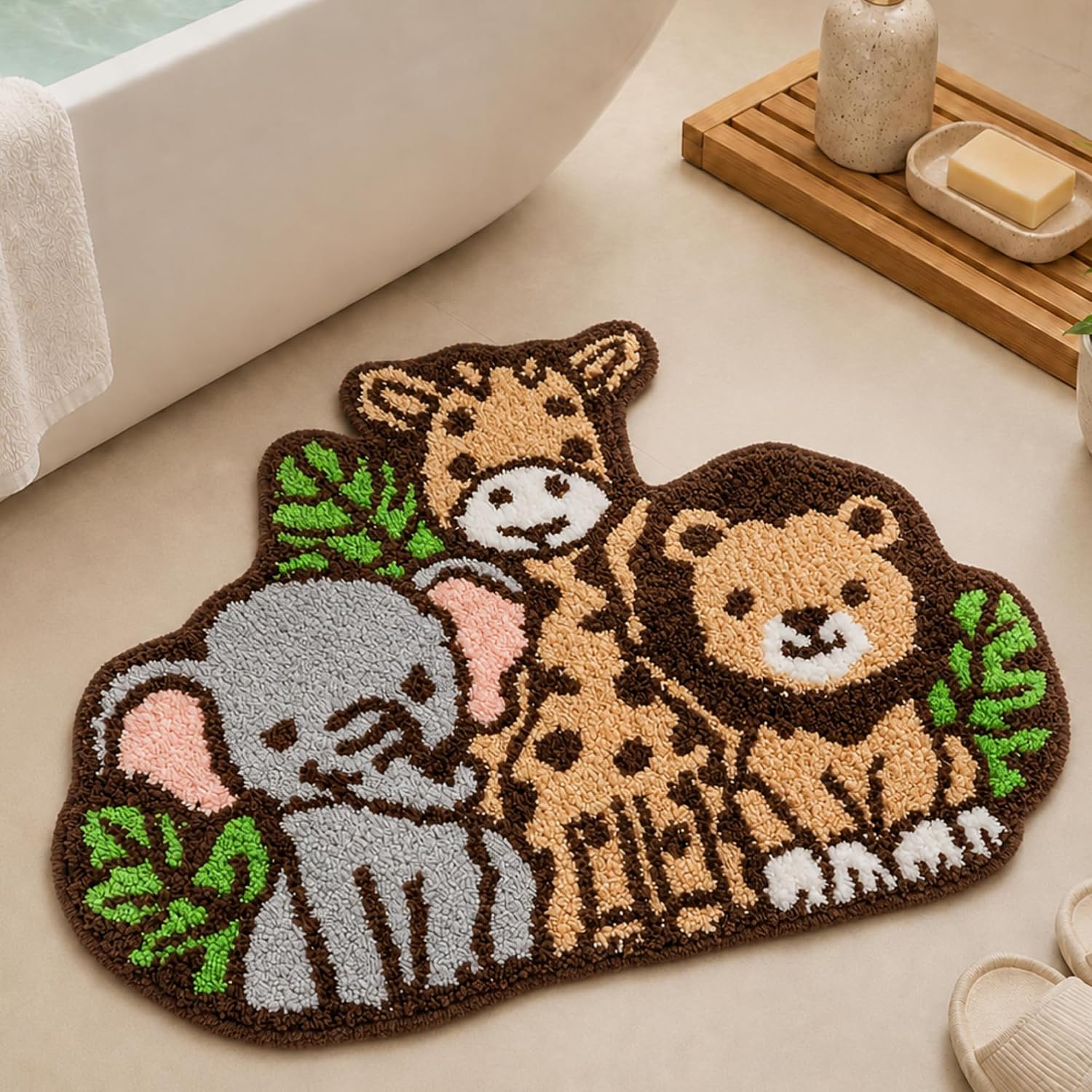 Animal Bath Mat