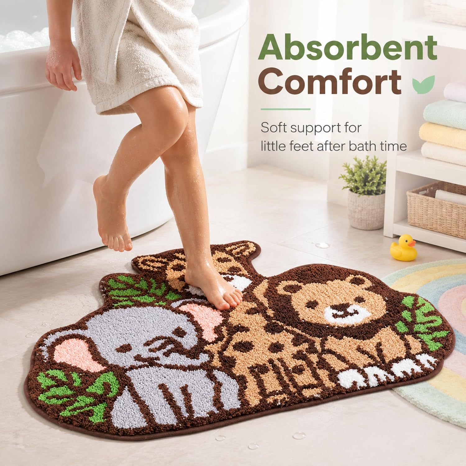 Animal Bath Mat
