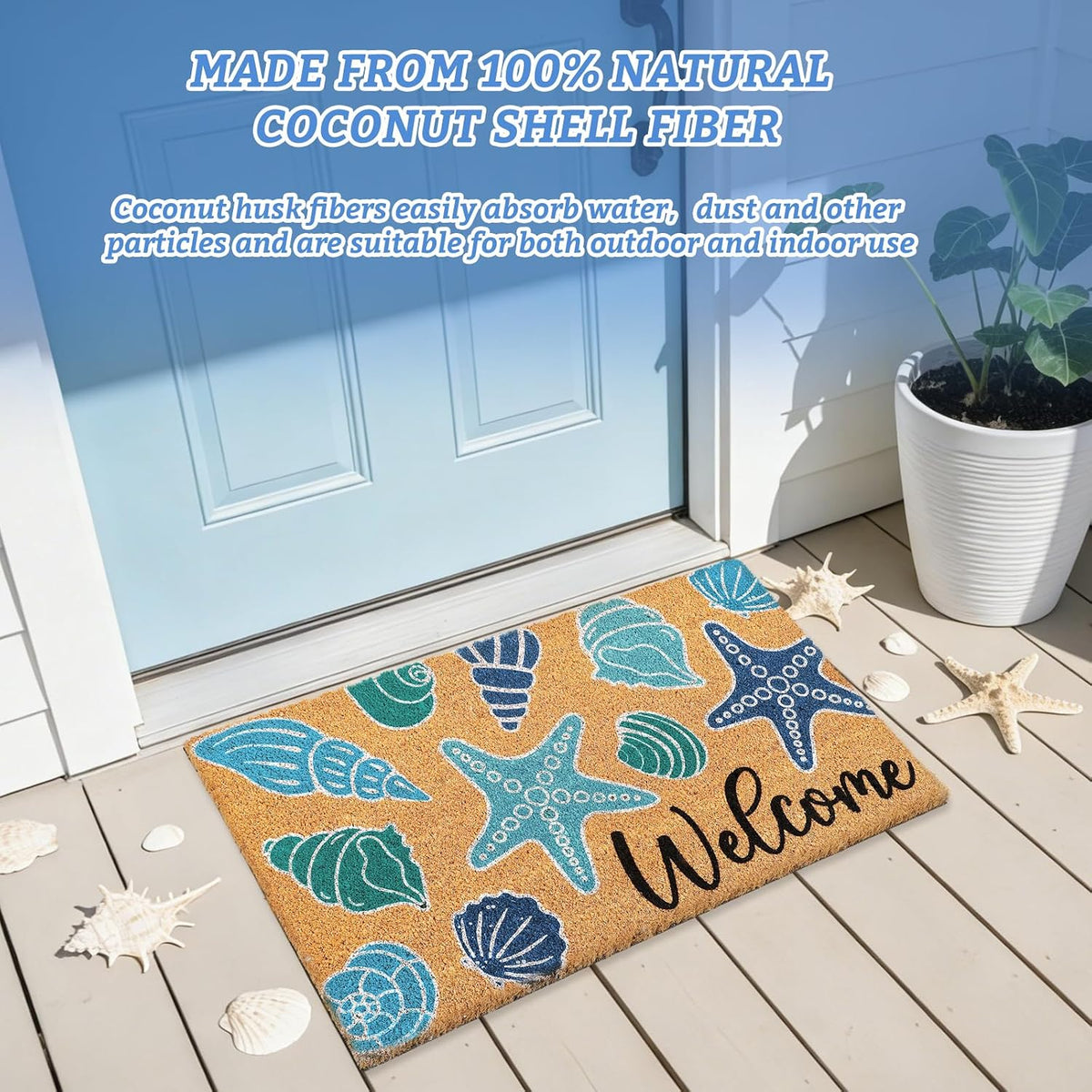 Seashell Doormat