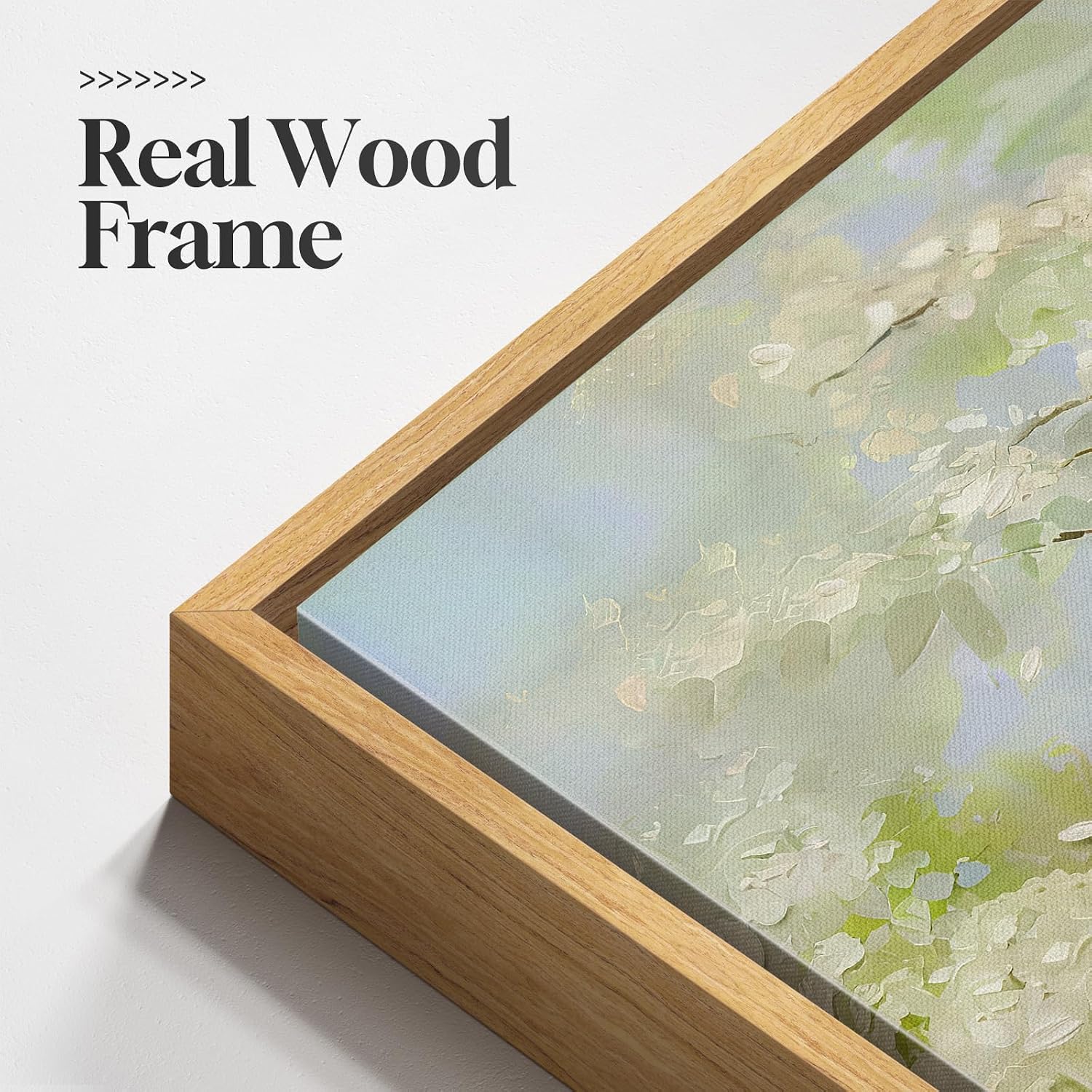 Framed Green Floral Botanical Wall Art