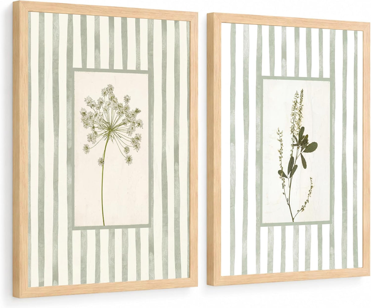 Sage Green Botanical Wall Art