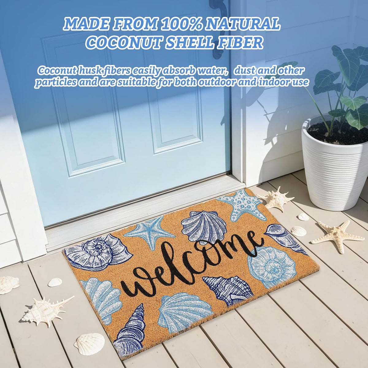 Seashell Beach Doormat