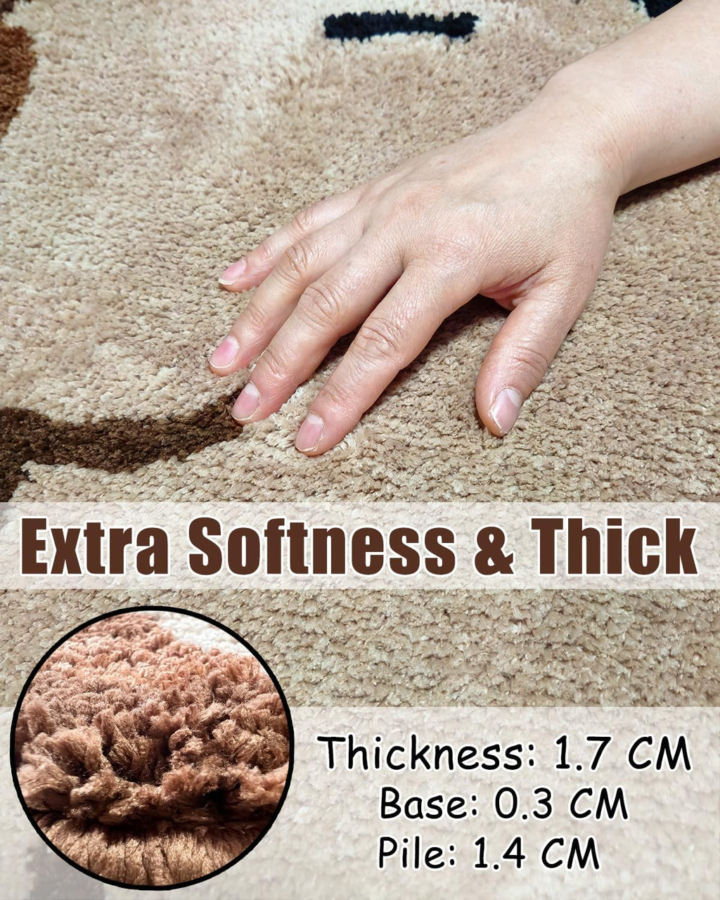 Cute Capybara Bathroom Rug