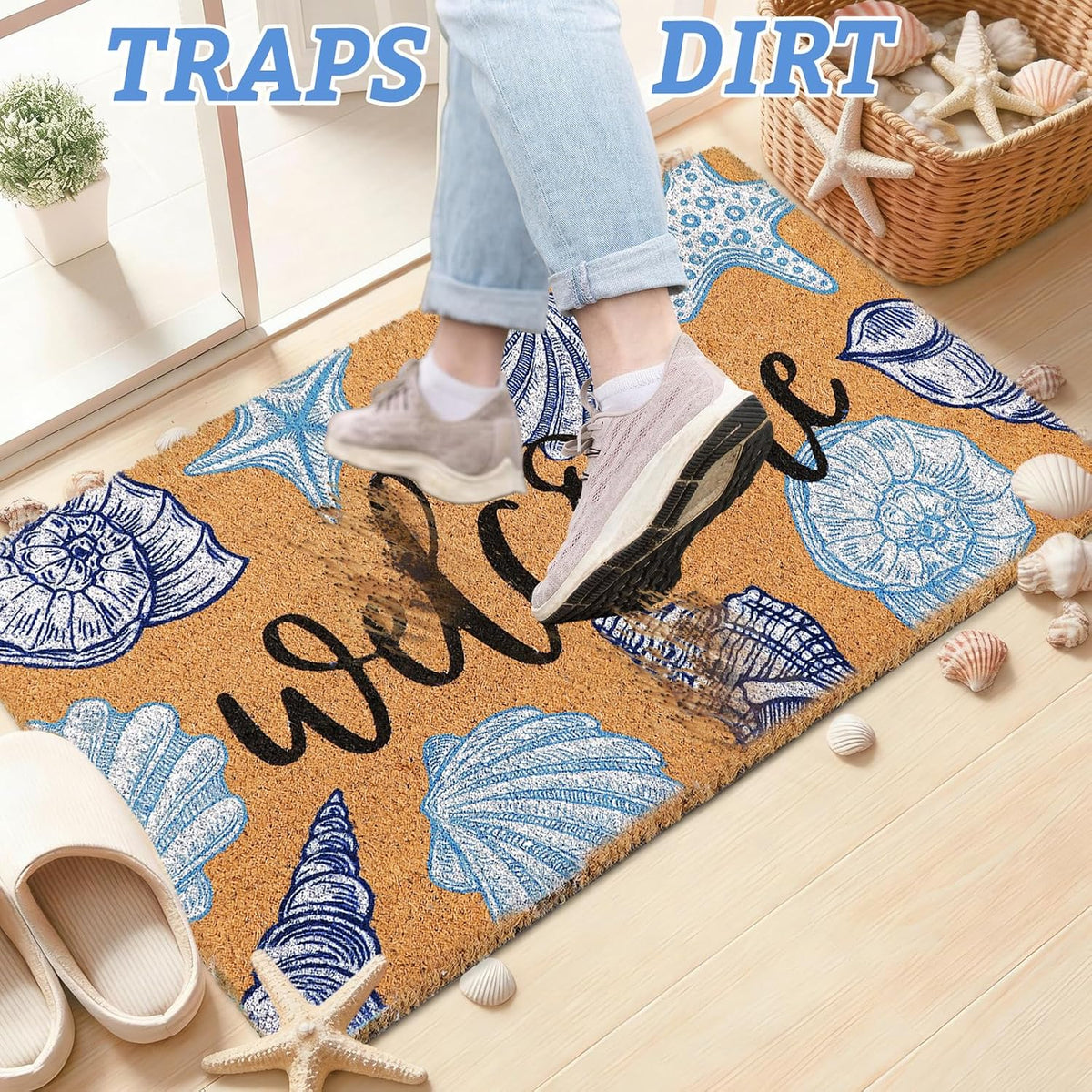 Seashell Beach Doormat
