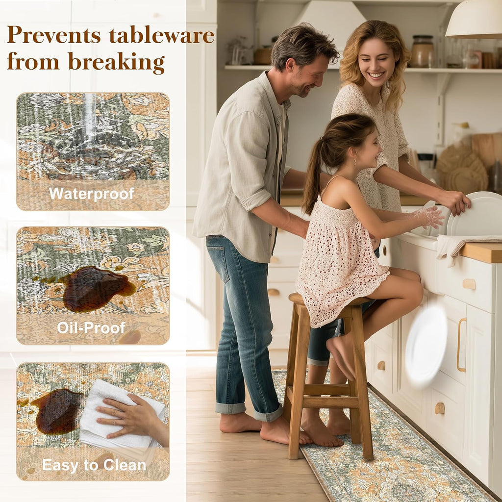 Kitchen Mats 2 Piece Set