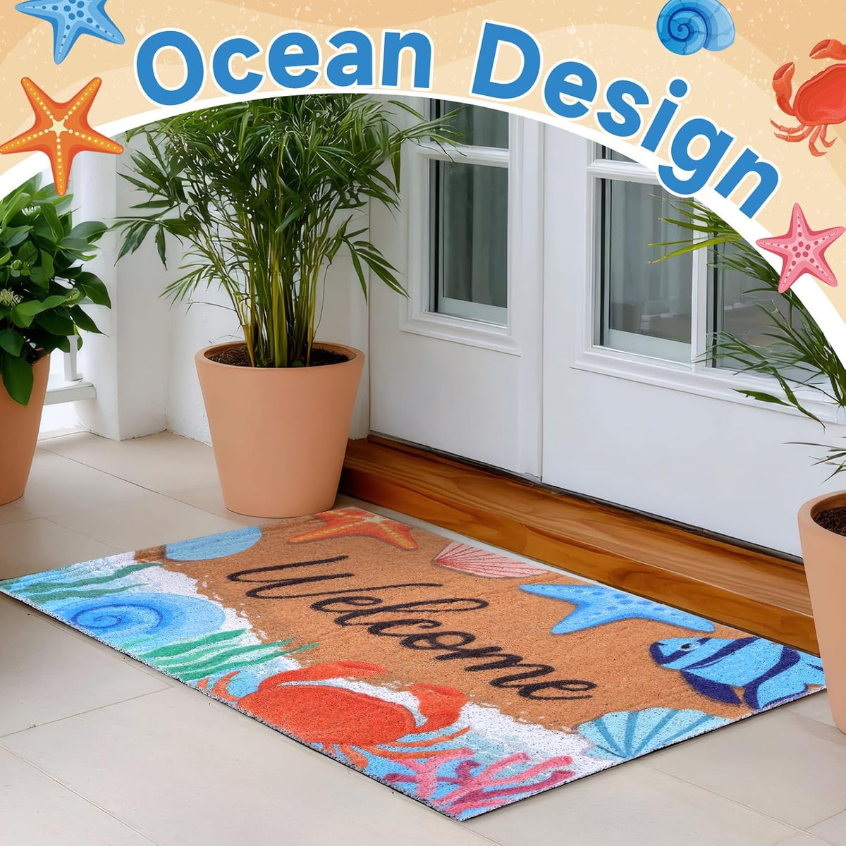 Coastal Beach Doormat
