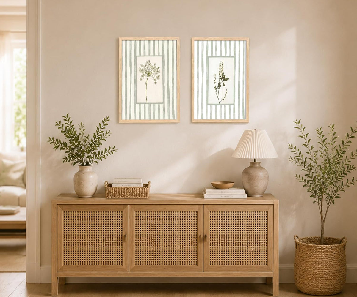 Sage Green Botanical Wall Art