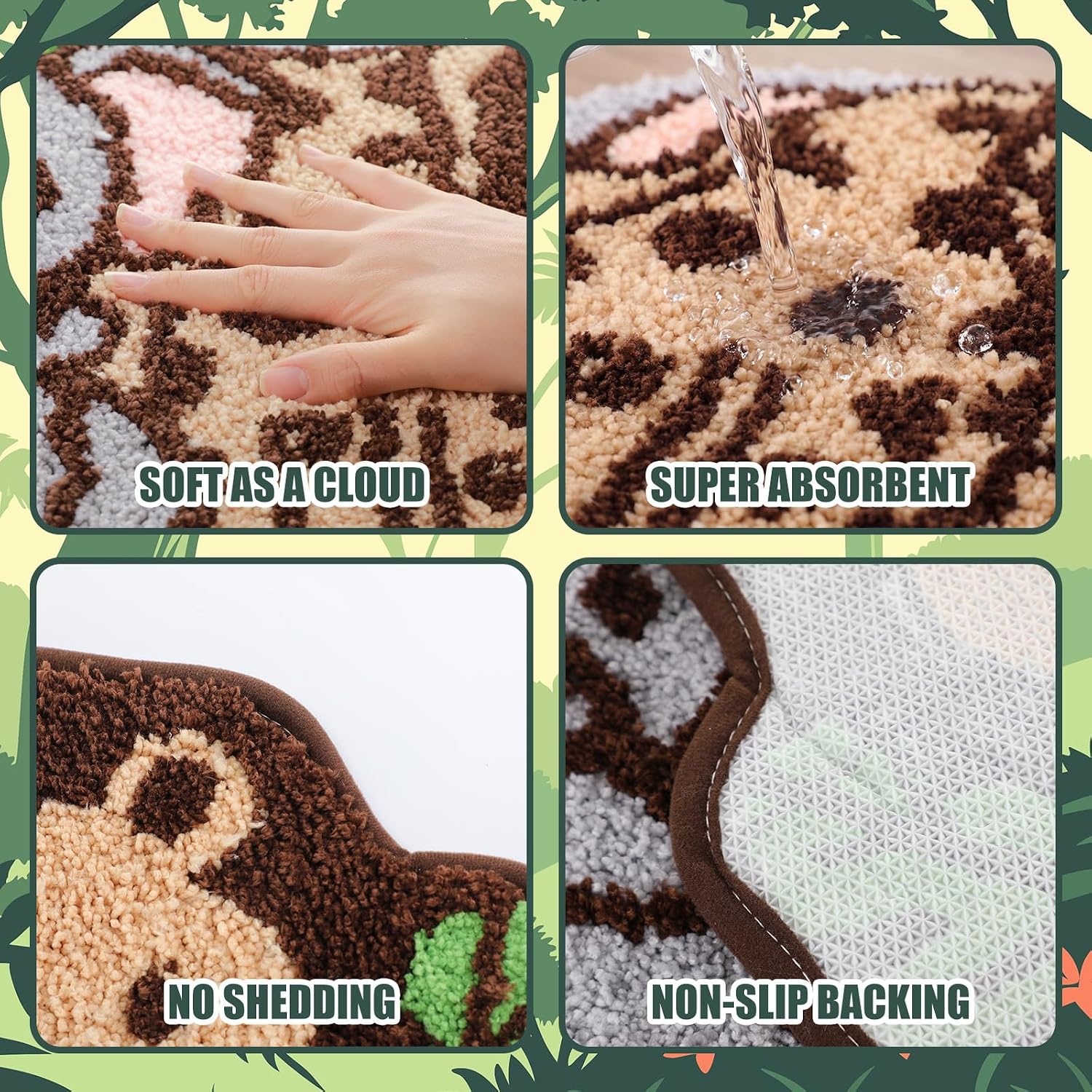 Animal Bath Mat