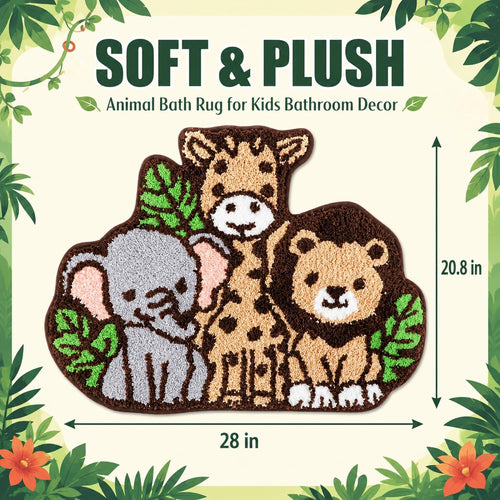 Animal Bath Mat