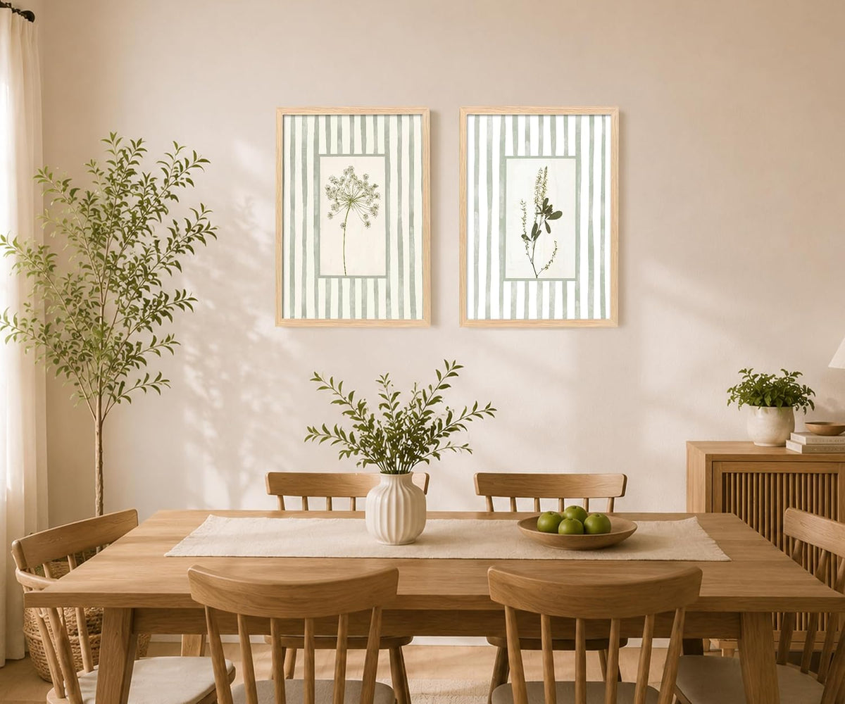 Sage Green Botanical Wall Art