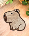 Cute Capybara Bathroom Rug