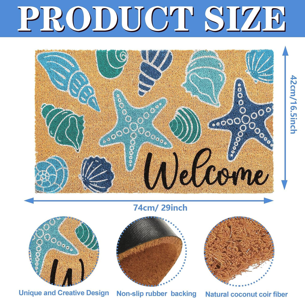 Seashell Doormat
