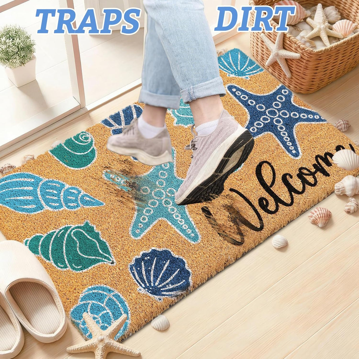 Seashell Doormat